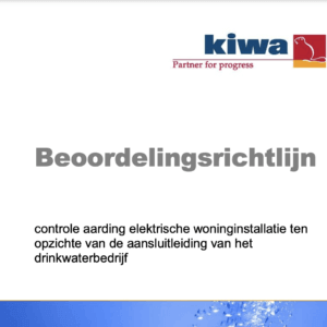 Beoordelingsrichtlijn Keuring aarding elektrische woninginstallatie BRL K14038